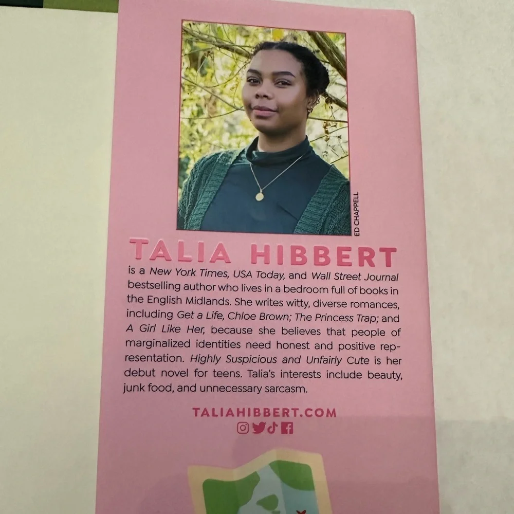 Highly Suspicious and Unfairly Cute by Talia Hibbert Hardcover Book